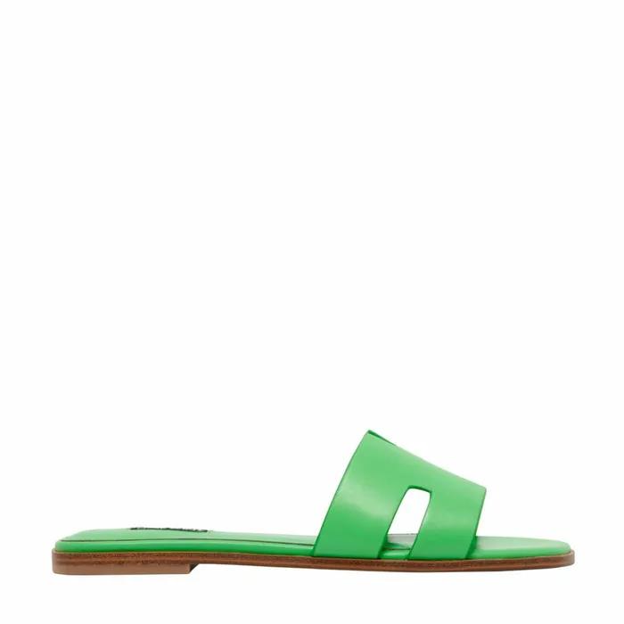 GISELLE Green Women Nine West Flats