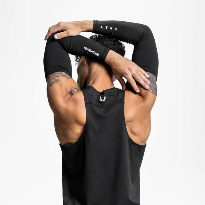 Gloves and Sleeves Men ASRV WarpFlexx Arm Sleeve Black 034transcend034