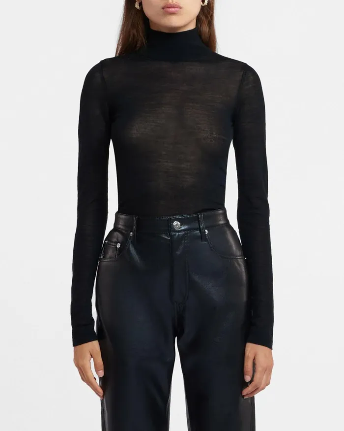 Harri Black Women Nanushka Tops