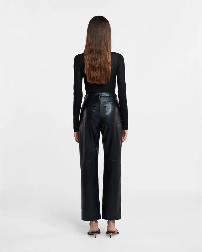 Harri Black Women Nanushka Tops Harri Black Women Nanushka Tops