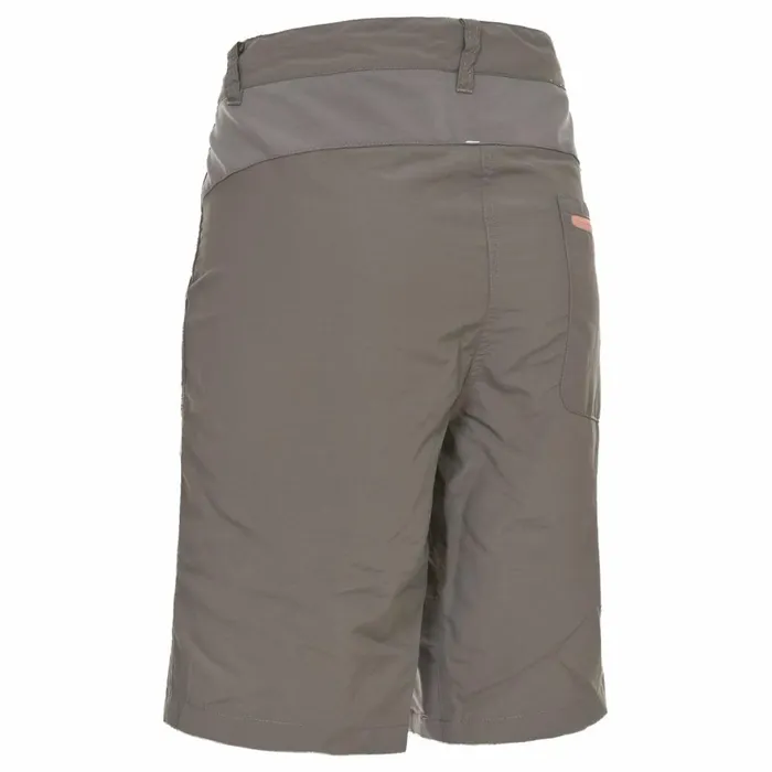 Hashtag Quick Dry Trekking Shorts Storm Grey Women Trespass Shorts