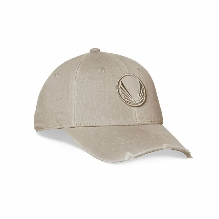 Hats and Headwear Men ASRV Distressed Patch Logo Hat Light Taupetaupe 034wings034