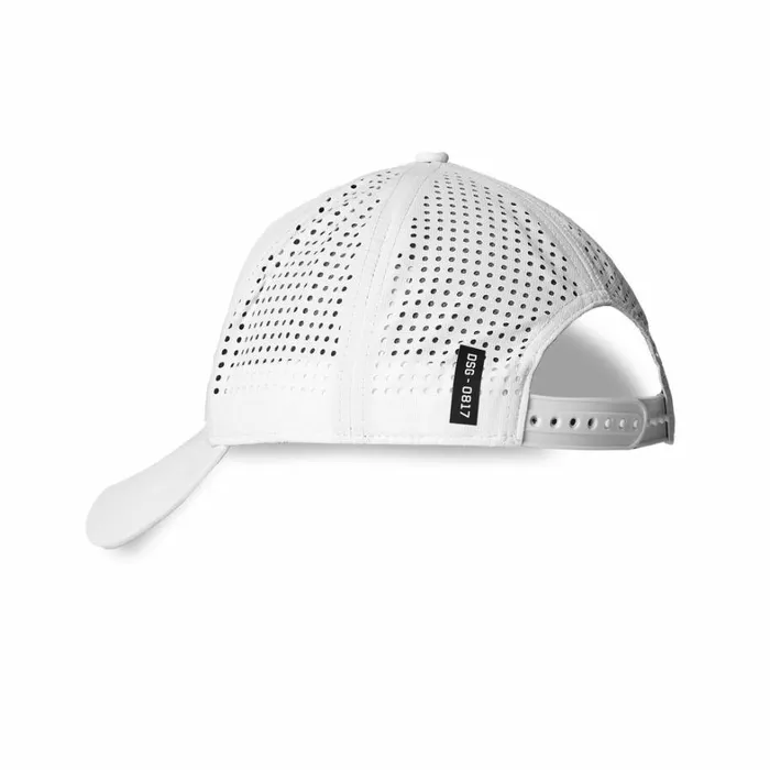 Hats and Headwear Men ASRV Performance AFrame Hat Whitesilver 034wings034