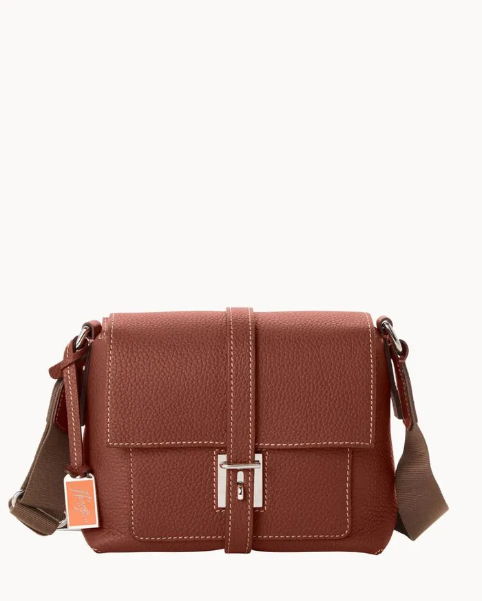 Henrys Mini Messenger Chocolate Women Dooney and Bourke Crossbodies