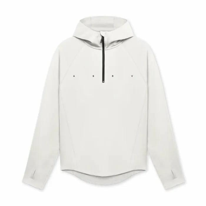 Hoodies and Sweatshirts Men ASRV Aeroheat Training Hoodie Bone