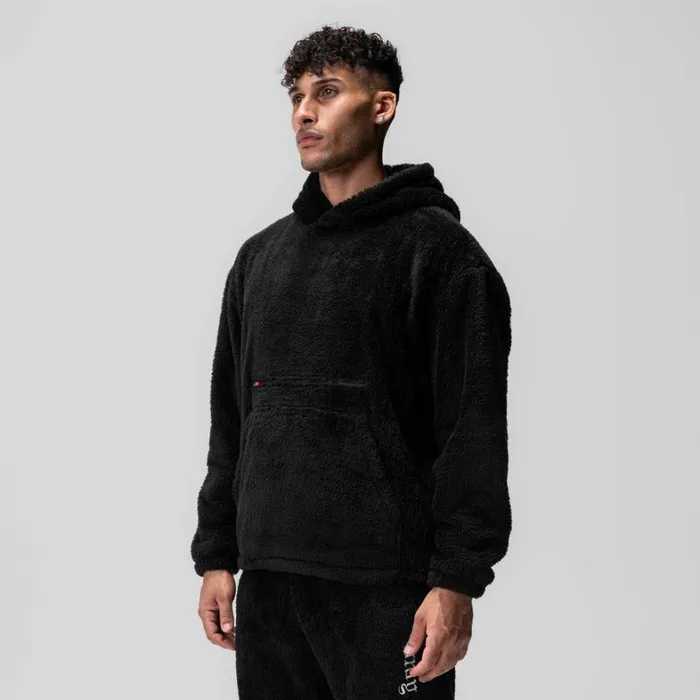 Hoodies and Sweatshirts Men ASRV Sherpa Recovery Hoodie Blackblack