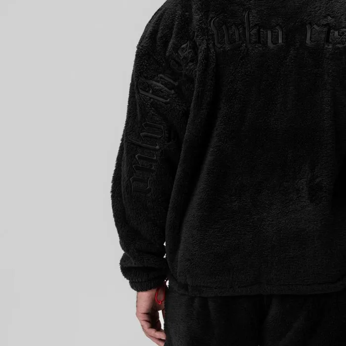 Hoodies and Sweatshirts Men ASRV Sherpa Recovery Hoodie Blackblack
