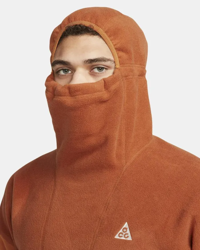 Hoodies And Sweatshirts Men Nike ACG ThermaFIT 039Wolf Tree039 Dark Russetmonarchsummit White