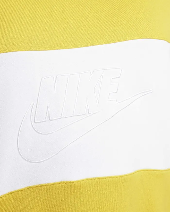 Hoodies And Sweatshirts Men Nike Club Vivid Sulphurwhite