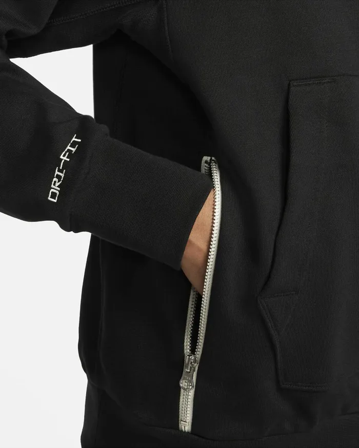Hoodies And Sweatshirts Men Nike DriFIT Standard Issue Blackwhite
