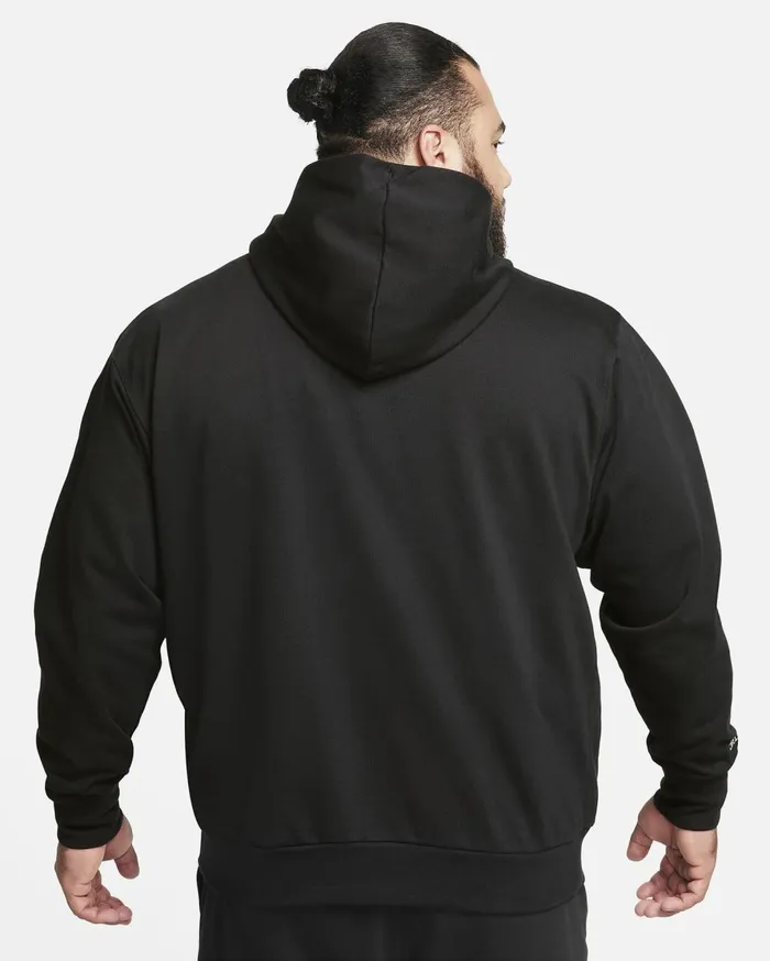 Hoodies And Sweatshirts Men Nike DriFIT Standard Issue Blackwhite