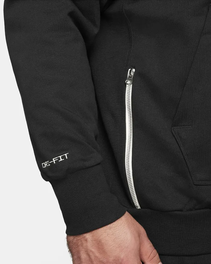 Hoodies And Sweatshirts Men Nike DriFIT Standard Issue Blackwhite