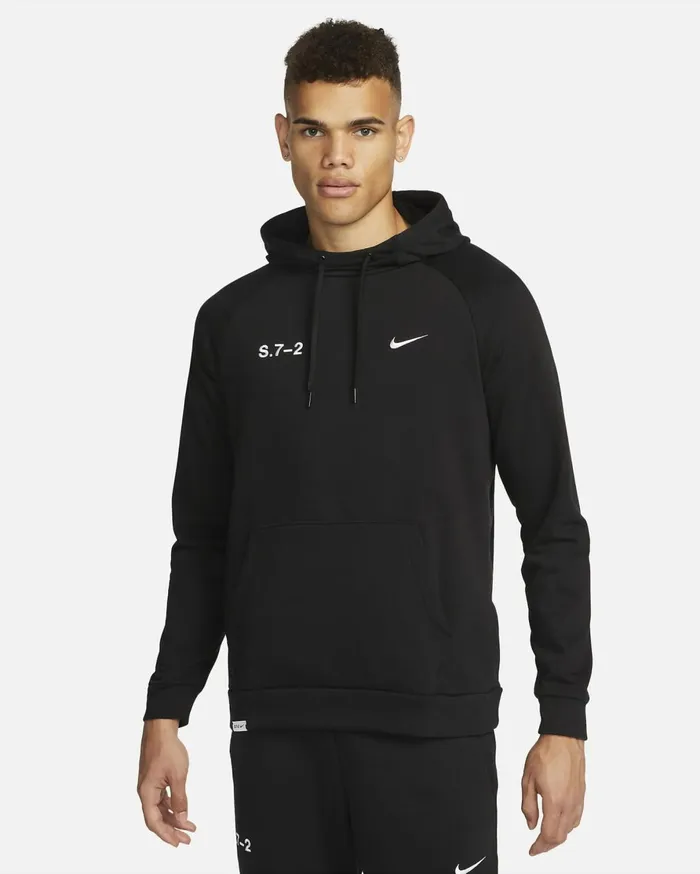 Hoodies And Sweatshirts Men Nike DriFIT Studio 03972 Blackwhite