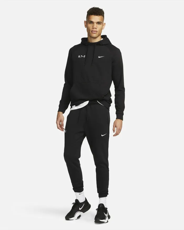 Hoodies And Sweatshirts Men Nike DriFIT Studio 03972 Blackwhite