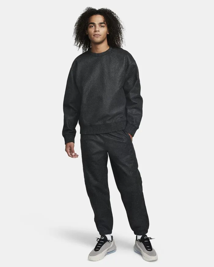 Hoodies And Sweatshirts Men Nike Forward Crew Anthraciteblackblack