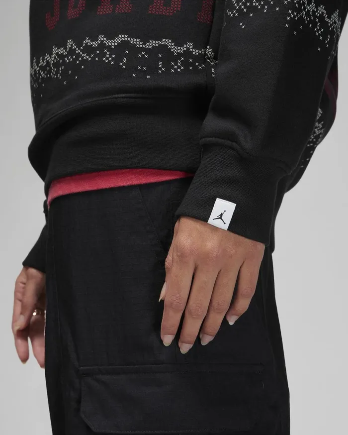 Hoodies And Sweatshirts Men Nike Jordan Essentials Holiday Black