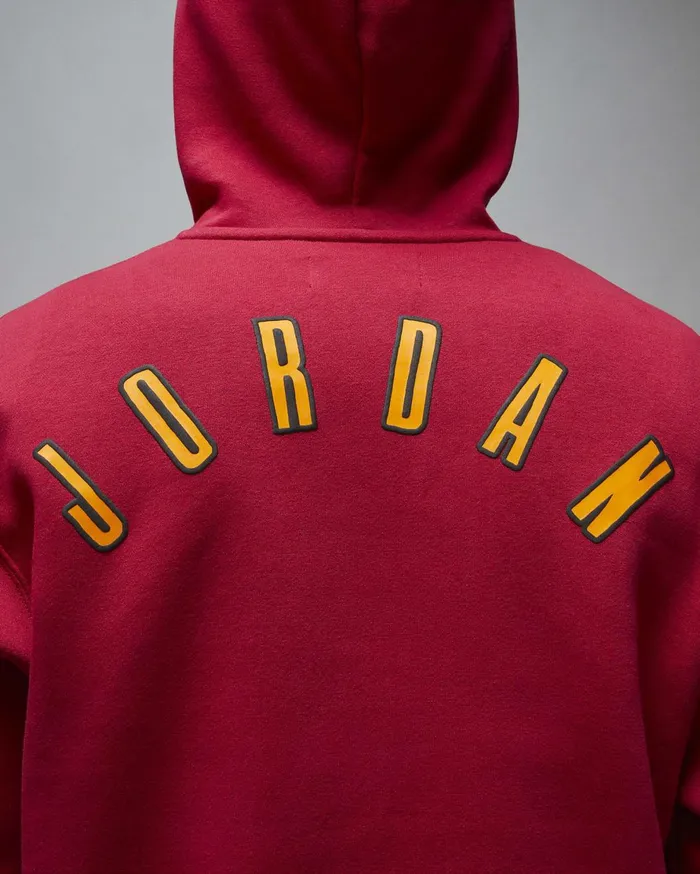 Hoodies And Sweatshirts Men Nike Jordan Flight MVP Cardinal Redsail