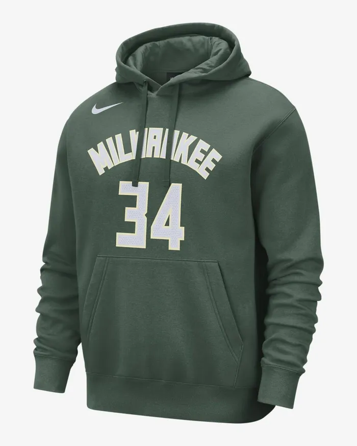 Hoodies And Sweatshirts Men Nike Milwaukee Bucks Club Fir