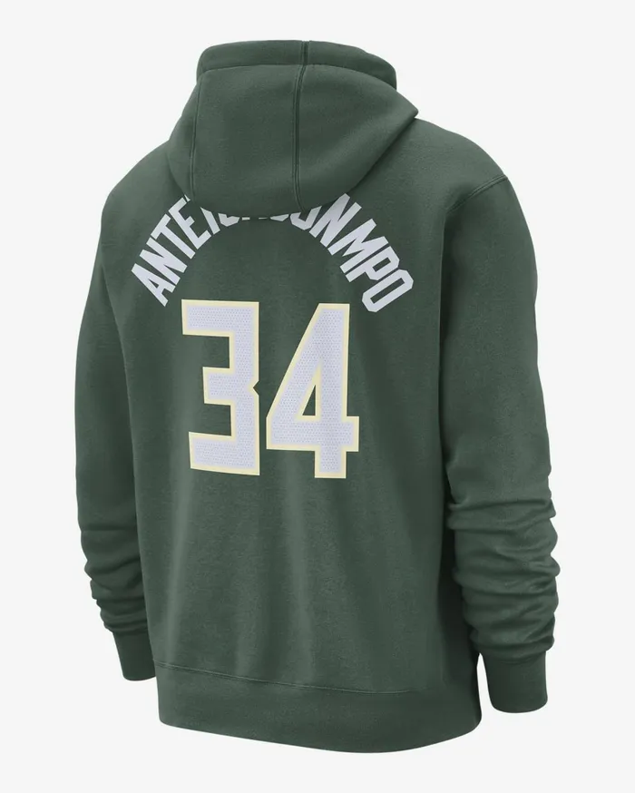Hoodies And Sweatshirts Men Nike Milwaukee Bucks Club Fir