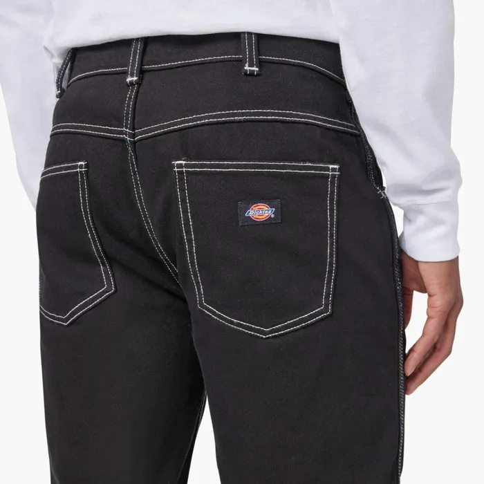 Houston Relaxed Fit Jeans Stonewashed Black Stonewashed Black sbk Men Dickies Jeans Houston Relaxed Fit Jeans Stonewashed Black Stonewashed Black sbk Men Dickies Jeans