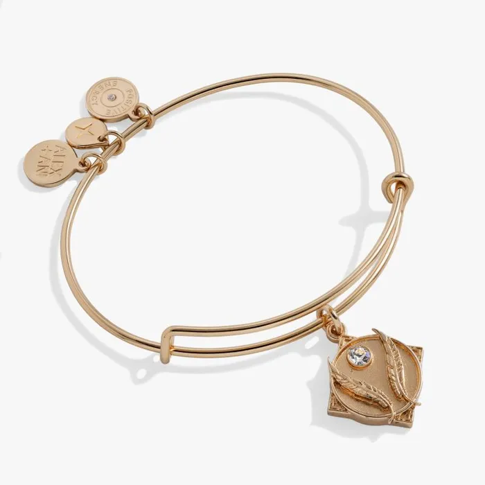 Iconic Women Alex And Ani Godspeed Feather 034My Path Is Blessed034 Bangle Gold Iconic Women Alex And Ani Godspeed Feather 034My Path Is Blessed034 Bangle Gold