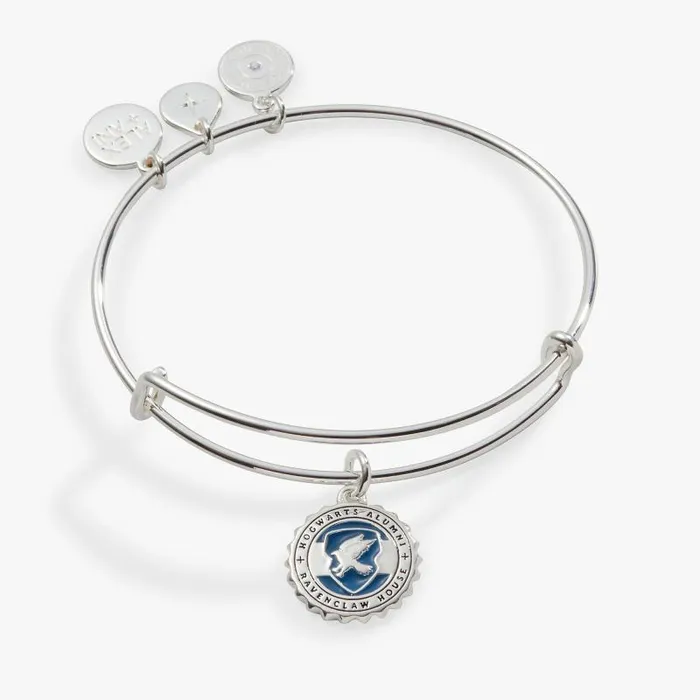 Iconic Women Alex And Ani Harry Potter Ravenclaw House Charm Bangle Silver