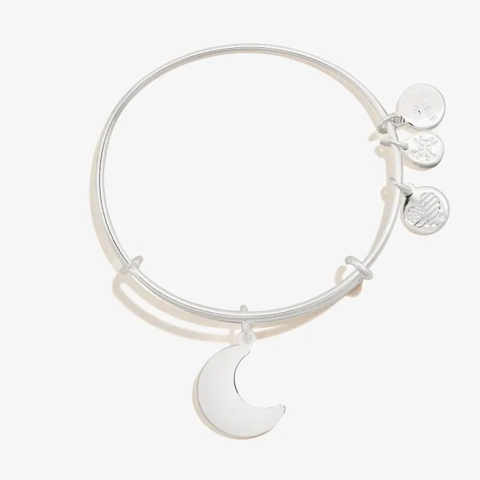 Iconic Women Alex And Ani Moon Charm Bangle Gold