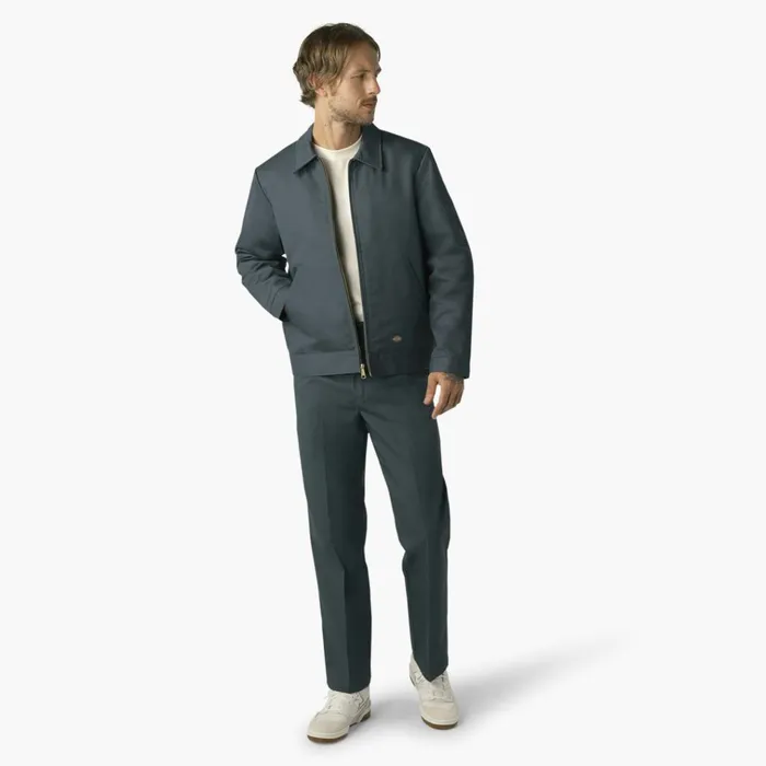 Insulated Eisenhower Jacket Airforce Blue Airforce Blue af Men Dickies Outerwear Insulated Eisenhower Jacket Airforce Blue Airforce Blue af Men Dickies Outerwear