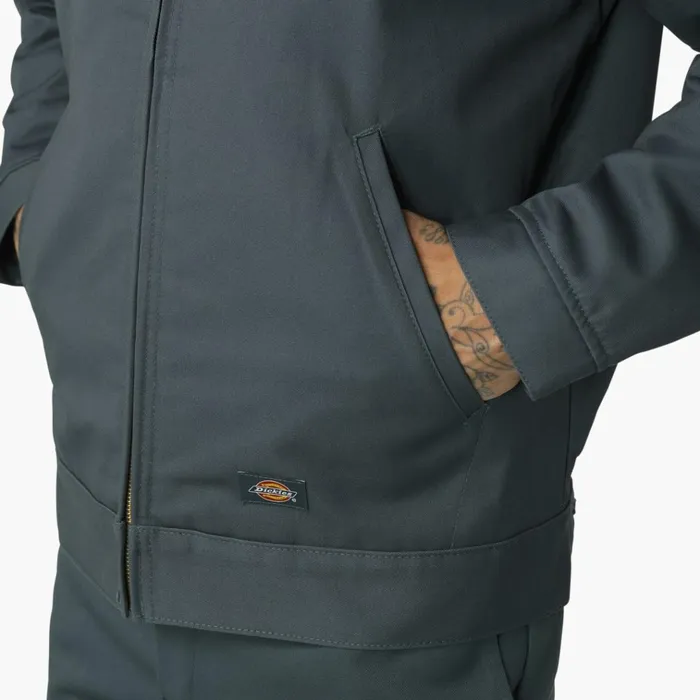 Insulated Eisenhower Jacket Airforce Blue Airforce Blue af Men Dickies Outerwear Insulated Eisenhower Jacket Airforce Blue Airforce Blue af Men Dickies Outerwear
