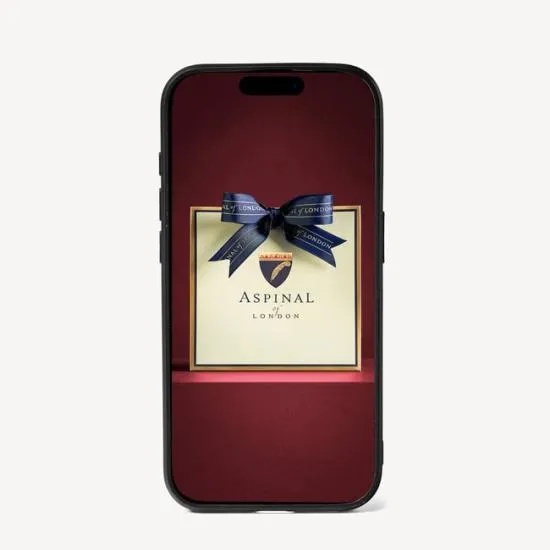 IPhone 15 Pro Case Tobacco Pebble Men Aspinal Of London Business Essentials