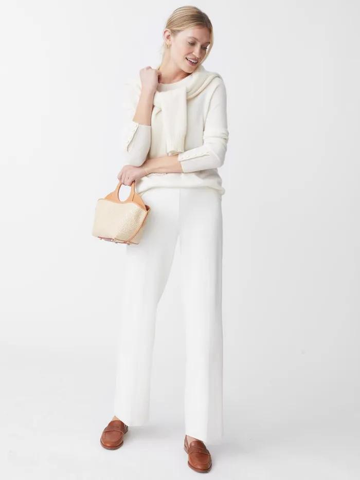 JMclaughlin Carter Pants Ivory Women Pants
