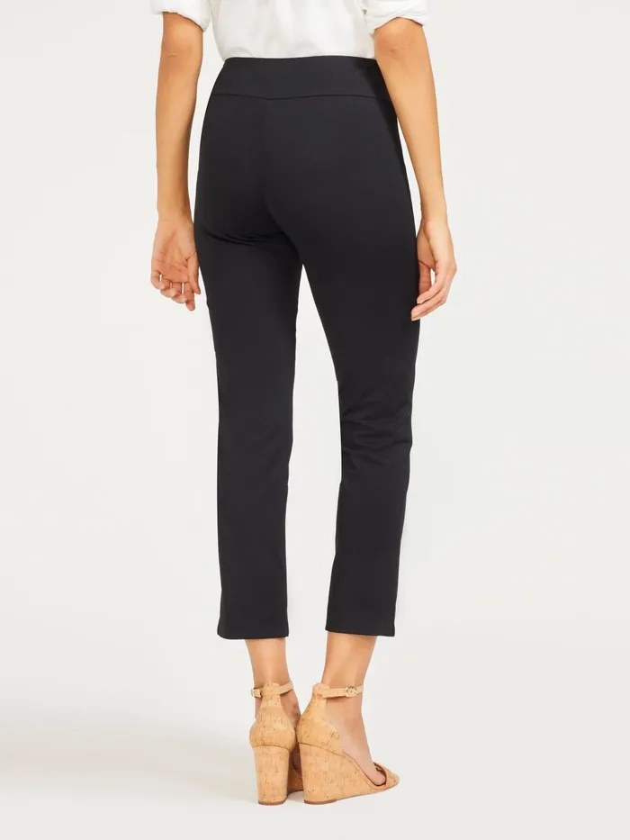 JMclaughlin Newport Capri Pants Black Women Pants