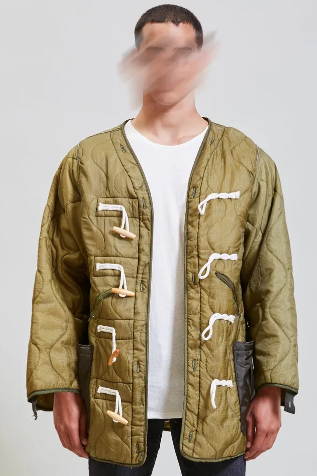 Jackets and Coats Men Refurbished Liner With Toggles R13