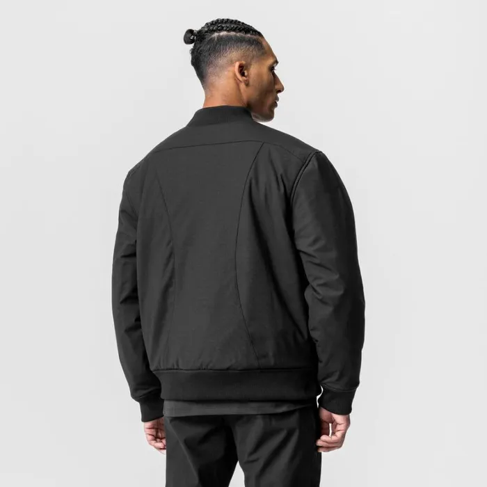 Jackets and Outerwear Men ASRV Kinterra Weatherproof Bomber Jacket Black