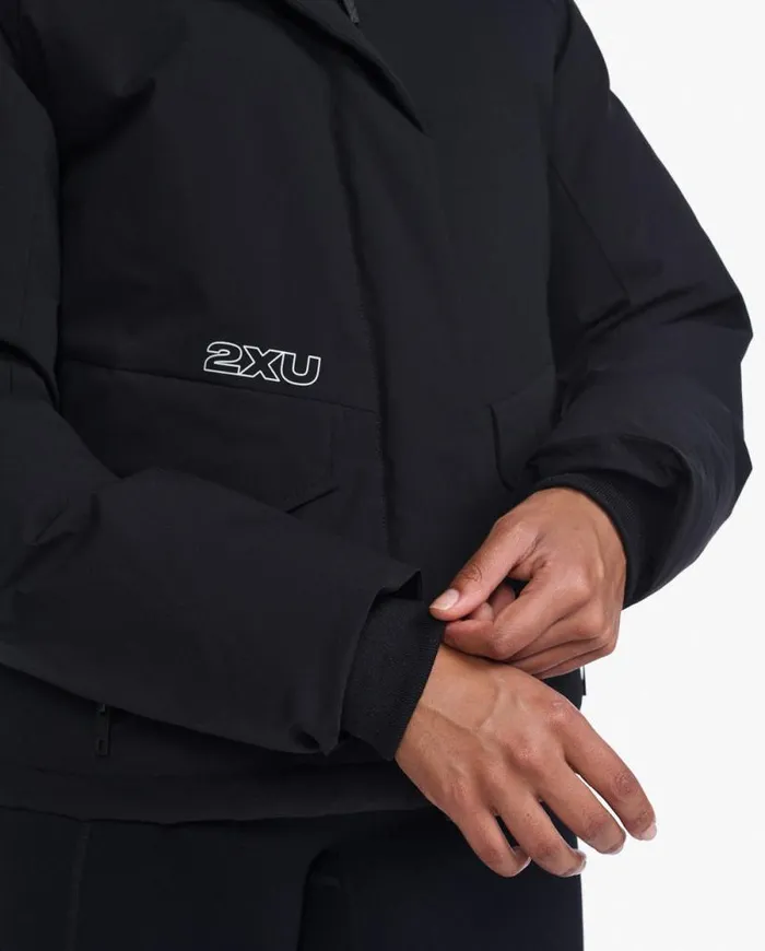 Jackets and Vests Womens 2XU Commute Insulation Jacket Black
