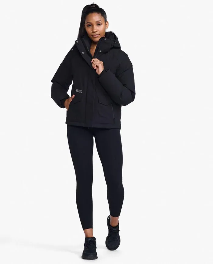 Jackets and Vests Womens 2XU Commute Insulation Jacket Black