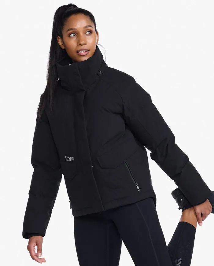 Jackets and Vests Womens 2XU Commute Insulation Jacket Black