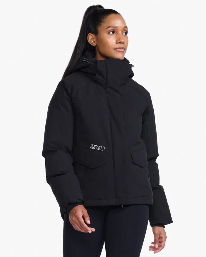 Jackets and Vests Womens 2XU Commute Insulation Jacket Black