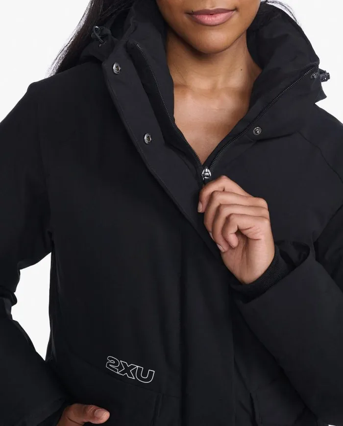 Jackets and Vests Womens 2XU Commute Insulation Jacket Black