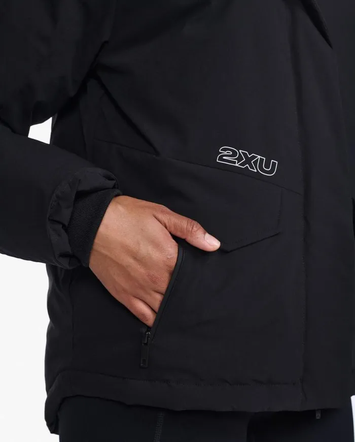 Jackets and Vests Womens 2XU Commute Insulation Jacket Black
