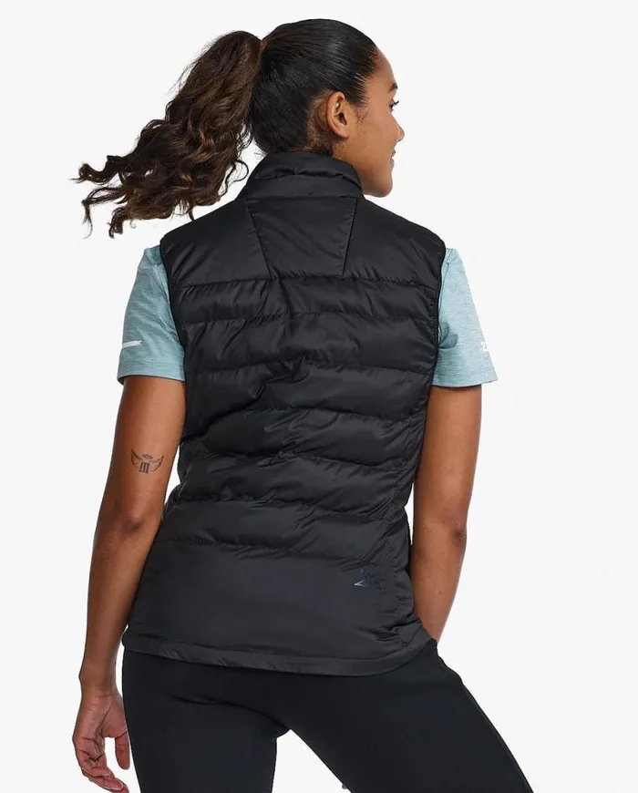 Jackets and Vests Womens 2XU Commute Packable Insulation Vest Black