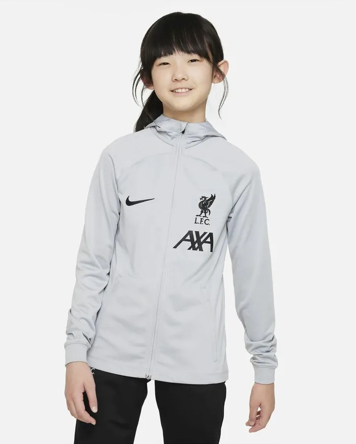 Jackets Kids Nike Liverpool FC Strike Wolf Greyblackblackwhite