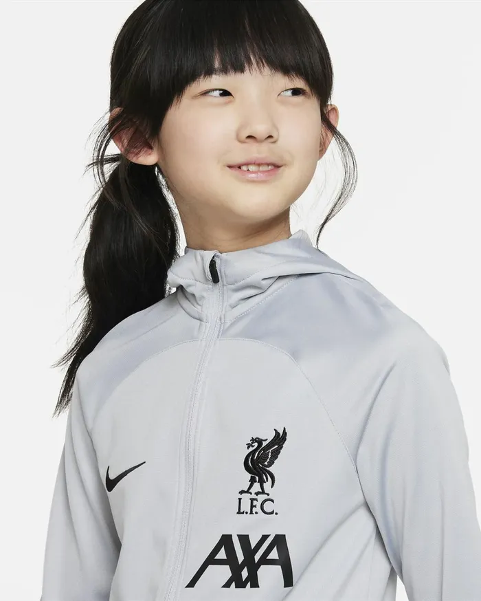 Jackets Kids Nike Liverpool FC Strike Wolf Greyblackblackwhite
