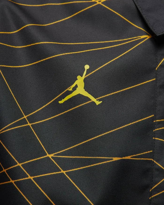 Jackets Men Nike Paris SaintGermain Blacktour Yellow