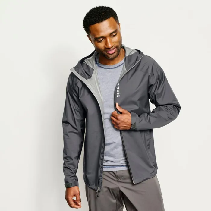 Jackets Men Orvis Mens Ultralight Storm Jacket Navy