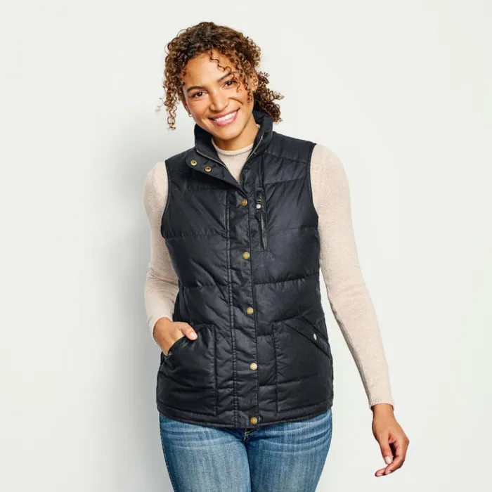 Jackets Women Orvis NorEaster Puffer Vest Navy