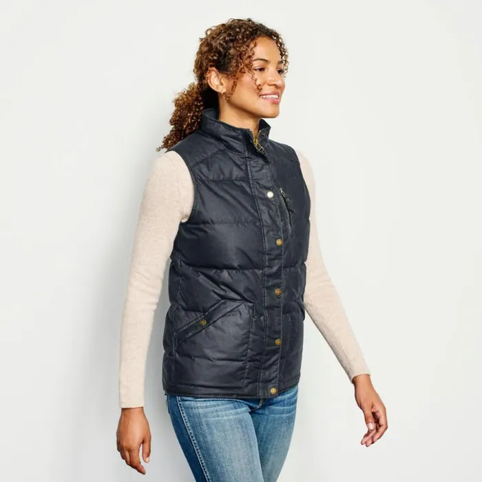 Jackets Women Orvis NorEaster Puffer Vest Navy
