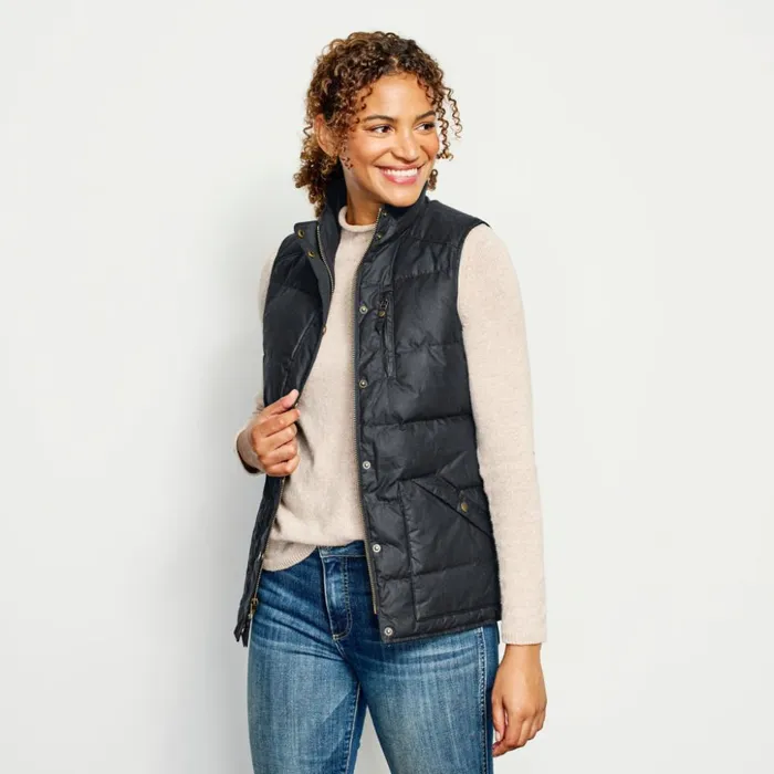 Jackets Women Orvis NorEaster Puffer Vest Navy