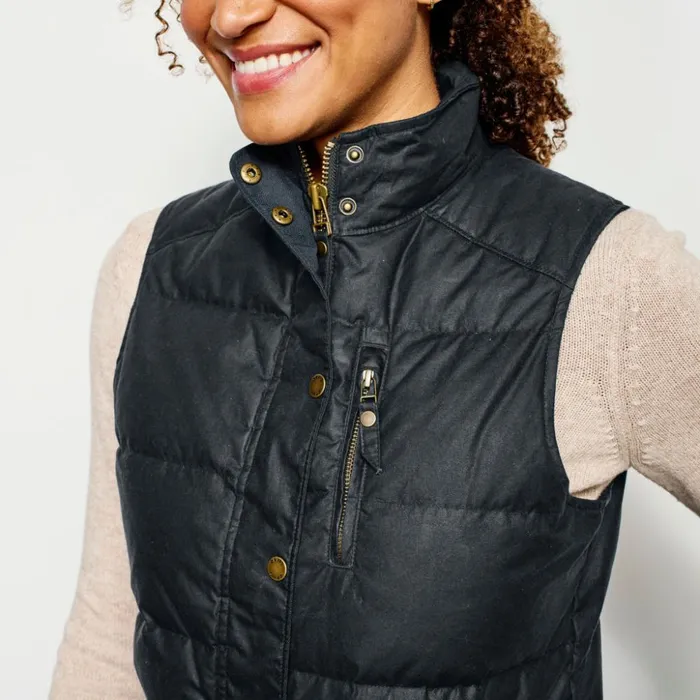 Jackets Women Orvis NorEaster Puffer Vest Navy