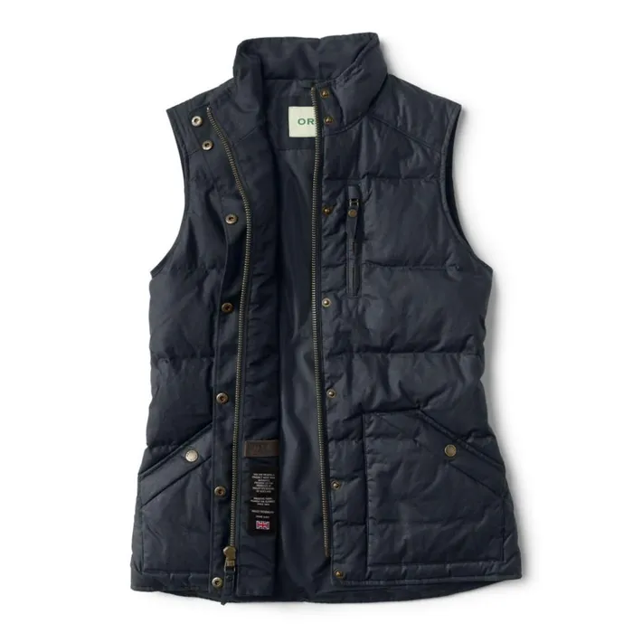 Jackets Women Orvis NorEaster Puffer Vest Navy